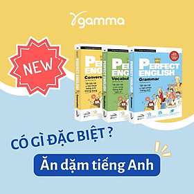 Ăn Dặm Tiếng Anh - Perfect English: Vocabulary + Conversation + Grammar (Combo 3 Cuốn Tùy Chọn) - Bản Quyền - Vocabulary