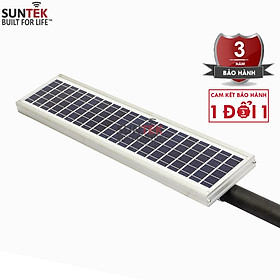 Đèn Đường Năng Lượng Mặt Trời Liền Thể SUNTEK LED Solar Street Light JD-19150 150W - Hàng Chính Hãng