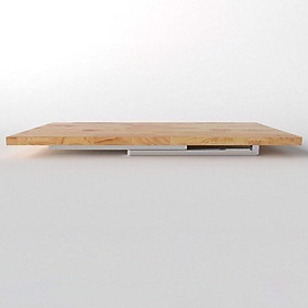 Mua Bàn gấp chân inox mặt gỗ xuất khẩu R 700 x D 1200 X C 750