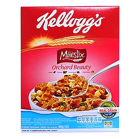Thức ăn ngũ cốc Kellogg"s Mueslix Orchard - hộp 45gr