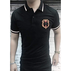 Áo Thun Nam Có Cổ Thêu Logo Mới