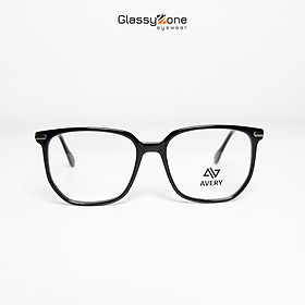 Gọng kính cận, Mắt kính giả cận Acetate Form vuông Nam Nữ Avery 14036 - GlassyZone