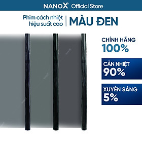 Mua Phim cách nhiệt màu đen  màu tối NanoX