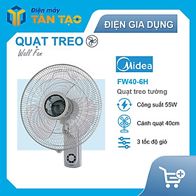 Mua Quạt Treo Tường Midea FW40-6H (55W) - Hàng chính hãng