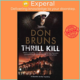 Sách - Thrill Kill by Don Bruns (UK edition, hardcover)