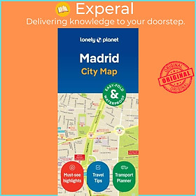 Sách - Lonely Planet Madrid City Map by Lonely Planet (UK edition, paperback)