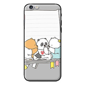 Ốp in cho iPhone 6 3 Chú Gấu 3 - Hàng chính hãng