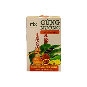 Nam Xanh Gừng Nướng Gấc Mật Ong 80g