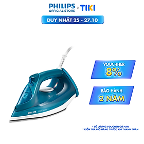 Mua Bàn Ủi Hơi Nước PHILIPS DST3040 /70 |2600w|hơi phun tăng cường 200g - Hàng Chính Hãng