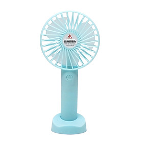 Mua Quạt mini cầm tay sạc USB 3 cánh  3 chế độ làm mát có chân đế để bàn (Giao màu ngẫu nhiên)