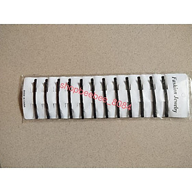 Set vỉ 10 chiếc ghim tóc mái, kẹp tóc