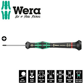 Mua Tua vít điện tử 4 cạnh Wera 05345290001 2050 PH 000 x 40 mm ứng dụng trong điện tử và cơ khí chính xác