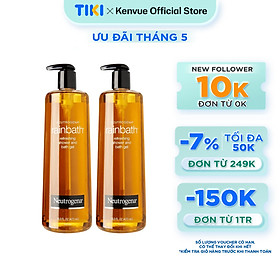 Bộ 2 chai Sữa tắm dạng gel Neutrogena Rainbath Original refreshing shower and bath gel 473mlchai