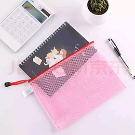 Mua Túi lưới đựng tài liệu chống nước khổ A5 có khóa kéo tiện dụng