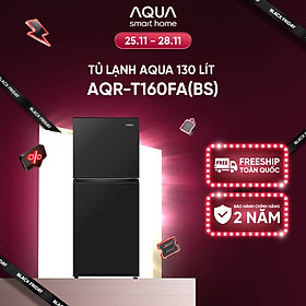 Mua  DAILY  Tủ lạnh AQUA ngăn đá trên 130L AQR-T160FA(BS) - Freeship toàn quốc - Hàng chính hãng - Bảo hành 2 năm