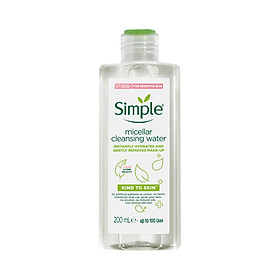 Nước Tẩy Trang Simple Micellar Cleansing Water 200ml