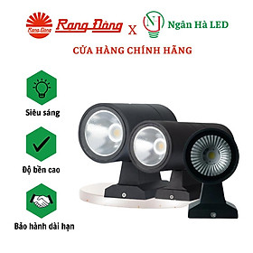 Mua Đèn Hắt Tường Chống Nước Rạng Đông Treo Cầu Thang Ngoài Trời Gắn Tường Trang Trí 20w 30w IP65  Model GT20 - 30w (hắt 2 chiều)