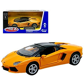 Đồ Chơi Mô Hình Siêu Xe Lamborghini Aventador Roadster - Vecto VT67323/OR - Màu Cam