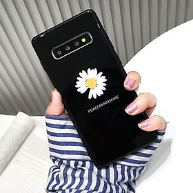 Ốp Kính Hoa Cúc Cho SAMSUNG galaxy S10 / Note 10 Plus / Note 10 / Note 9 / Note 8 / S9 plus