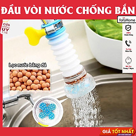 Mua Vòi Lọc Nước Ra Bát Tăng Áp Xoay 360 Có Thể Kéo Dài Chống Bắn Nước Giao Màu Ngẫu Nhiên