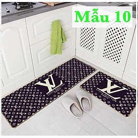 Mua BỘ 2 THẢM BẾP 3D CHỐNG TRƠN TRƯỢT NHƯ HÌNH