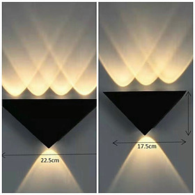 Mua Đèn LED gắn tường hắt tường trang trí ngoài trời Decor Hợp Kim Tĩnh Điện Chống Nước lắp trong nhà  Hiên Nhà  Gắn Cổng
