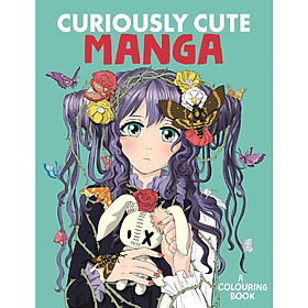 Hình ảnh sách Curiously Cute Manga: A Colouring Book