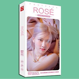 Hộp ảnh Blackpink Rose On the ground