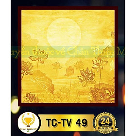 Tranh Trúc Chỉ In Vuông_M4954
