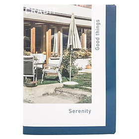 Ảnh bìa Vở Serenity Kẻ Ngang 120 Trang - Crabit Notebuck 1615 (Mẫu Màu Giao Ngẫu Nhiên)