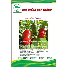 Hạt Giống Ớt Cu Tí  Ớt Peter  CT324 - Gói 5 hạt