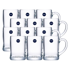 Bộ 12 Ly Bia Thủy Tinh Luminarc Benidorm - G2616 - 450Ml