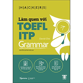Sách Làm Quen Với TOEFL ITP Grammar