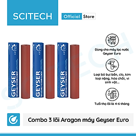 Lõi Aragon thay thế máy lọc nước tại vòi Geyser Euro by Scitech - Hàng chính hãng