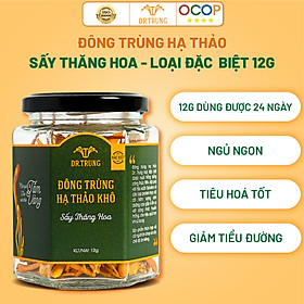 Đông trùng hạ thảo Dr. Trung Sấy thăng hoa - Loại Đặc biệt