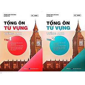 Combo Sách Tổng Ôn Từ Vựng Tiếng Anh Tập 1+2 (Bộ 2 Cuốn)