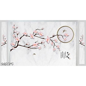 Tranh Dán Tường 3D Phào Chỉ - Có Sẵn Keo - TPC145