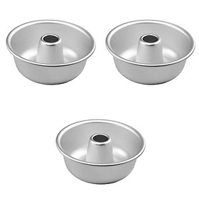 3X Baking Pan for Cheesecake Flan Fluted Mould Cast PansChocolate Bakeware