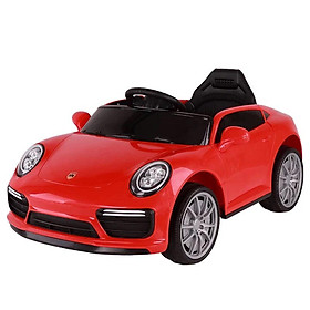 Ô tô xe điện đồ chơi cho bé WMT911 2 động cơ tự lái và điều khiển (Đỏ-Xanh-Trắng)