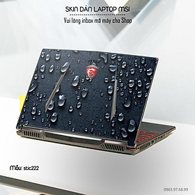Mua Skin dán Laptop MSI in hình Hoa văn sticker _nhiều mẫu 36 (inbox mã máy cho Shop)