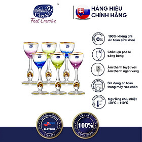 Mua Bộ 2 ly pha lê uống rượu mạnh 050 ml Bohemia Czech Republic