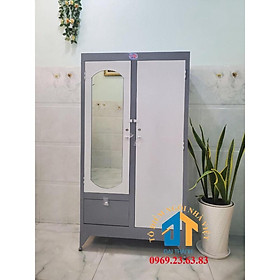 Mua Tủ sắt quần áo 2 cửa 1m6x 0.9m