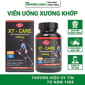 Viên Uống Bổ Xương Khớp Olympian Labs X7 Care Hỗ Trợ Giảm Nguy Cơ Thoái Hoá Khớp 60 Viên/Hộp