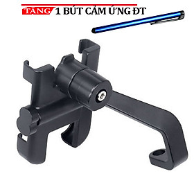Mua Giá đỡ kẹp điện thoại kim loại gắn gương chiếu hậu xe máy mẫu mới C2 F85 Tặng bút cảm úng ĐT