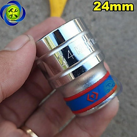 Mua Tuýp trắng ngắn 24mm Kingtony 433524M 1/2 INCH - 24MM 6 CẠNH