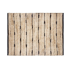 Mua Thảm sợi đay CLAVE màu đen 60 x 90 cm | Casa Nhà Home Furniture