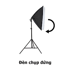 Đèn chụp ảnh sản phẩm đèn softbox bộ đèn studio quay phim livestream chuyên nghiệp