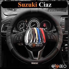 Bọc vô lăng da PU dành cho xe Suzuki Ciaz cao cấp SPAR - OTOALO