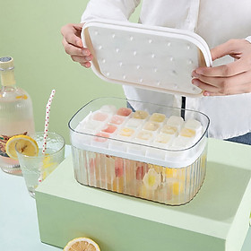 Hộp khay làm đá, ép lấy đá, đựng đá KACHEEG ICE TRAY cao cấp