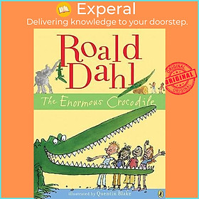 Sách - The Enormous Crocodile by Roald Dahl (UK edition, paperback)